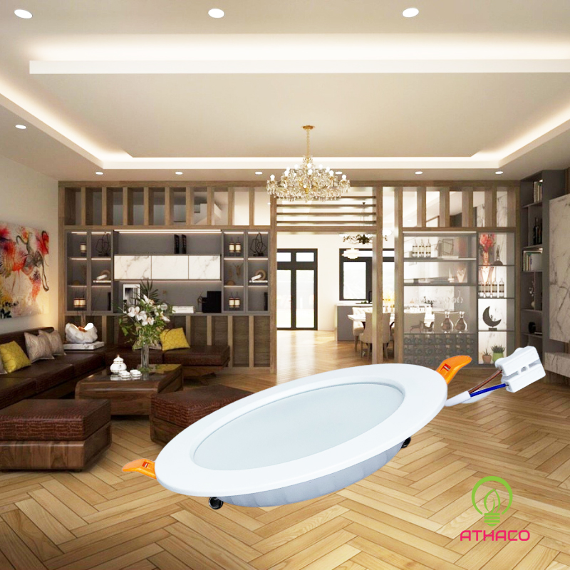 Đèn Led Âm Trần 12W D110 Siêu Sáng Đèn led âm trần 12W D110 Siêu Sáng