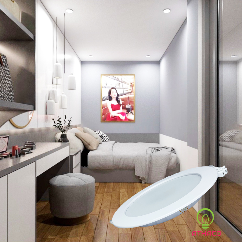 Đèn led âm trần 18W D140 cao cấp