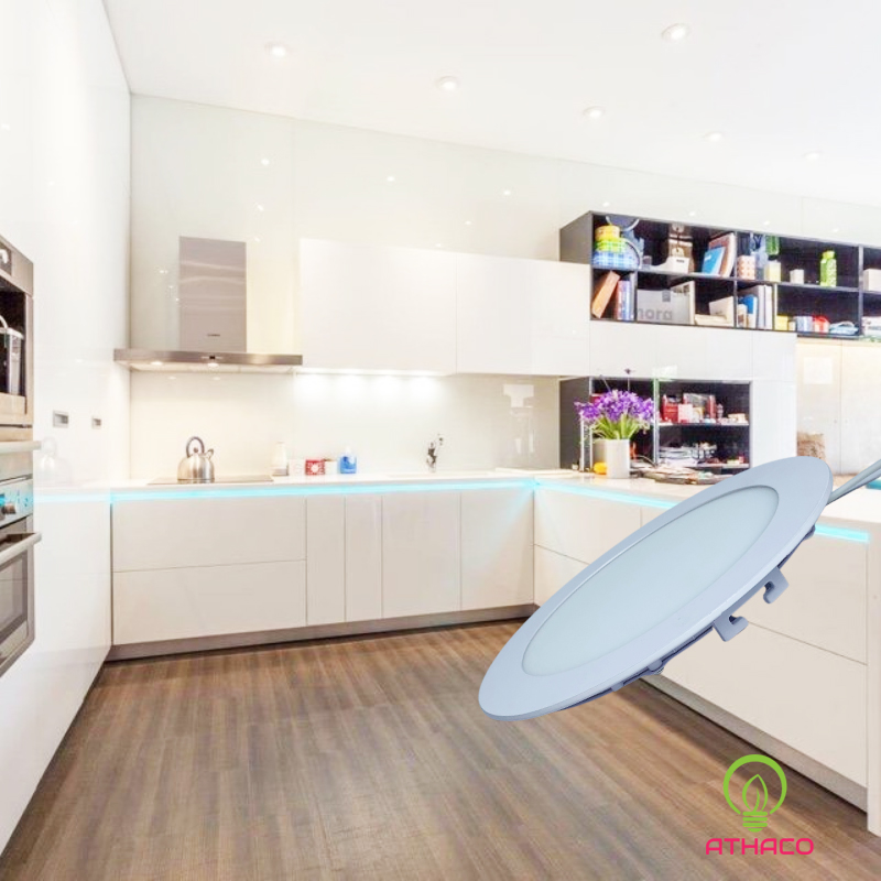 Đèn LED Âm Trần 12W Siêu Mỏng Đèn led âm trần siêu mỏng 12W