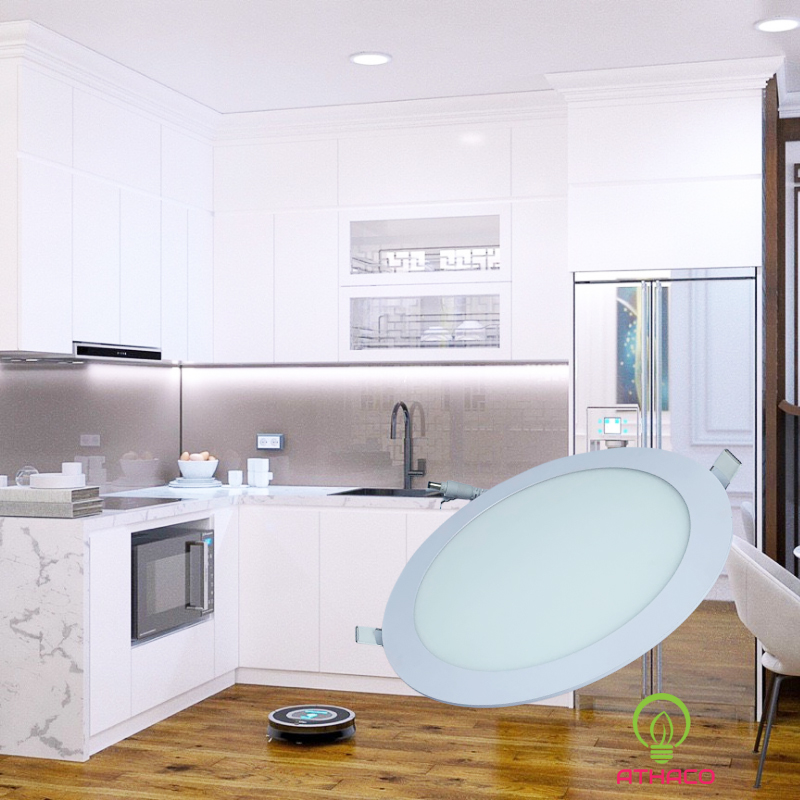 Đèn led âm trần siêu mỏng 18W Đèn led âm trần siêu mỏng 18W