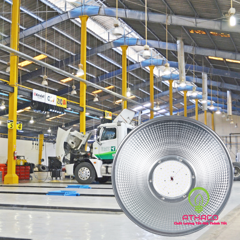 Đèn led nhà xưởng  Highbay 100W chip SMD Athaco 