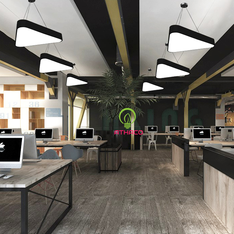 Đèn Led Thả Văn Phòng Dáng Tam Giác Đèn Led Thả Văn Phòng Dáng Tam Giác