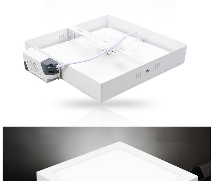 Đèn led ốp trần nổi vuông 6W Đèn led ốp trần nổi vuông 6W 1