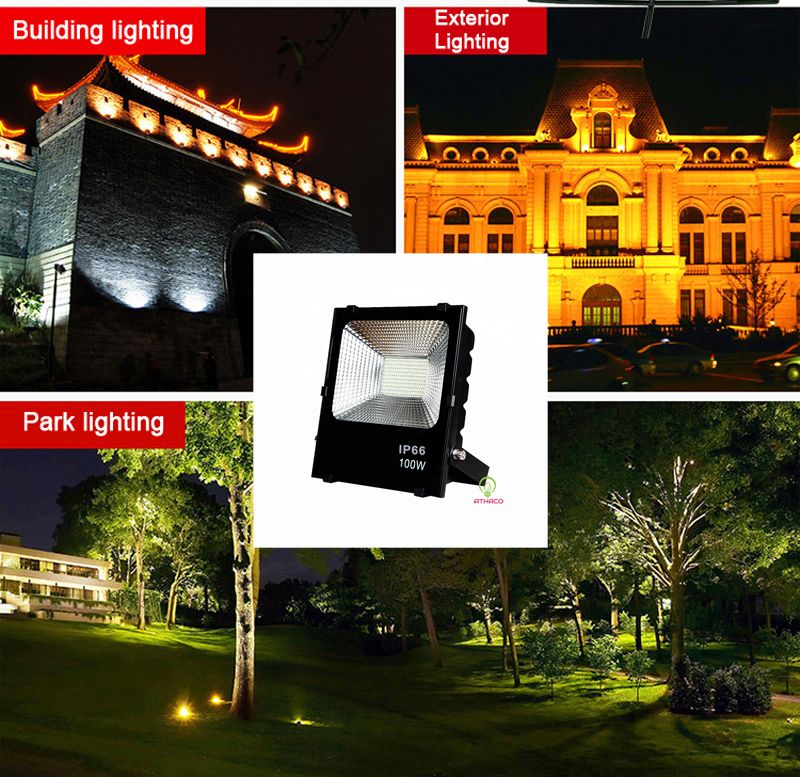 Đèn Pha led 100W Smd Athaco Lighting