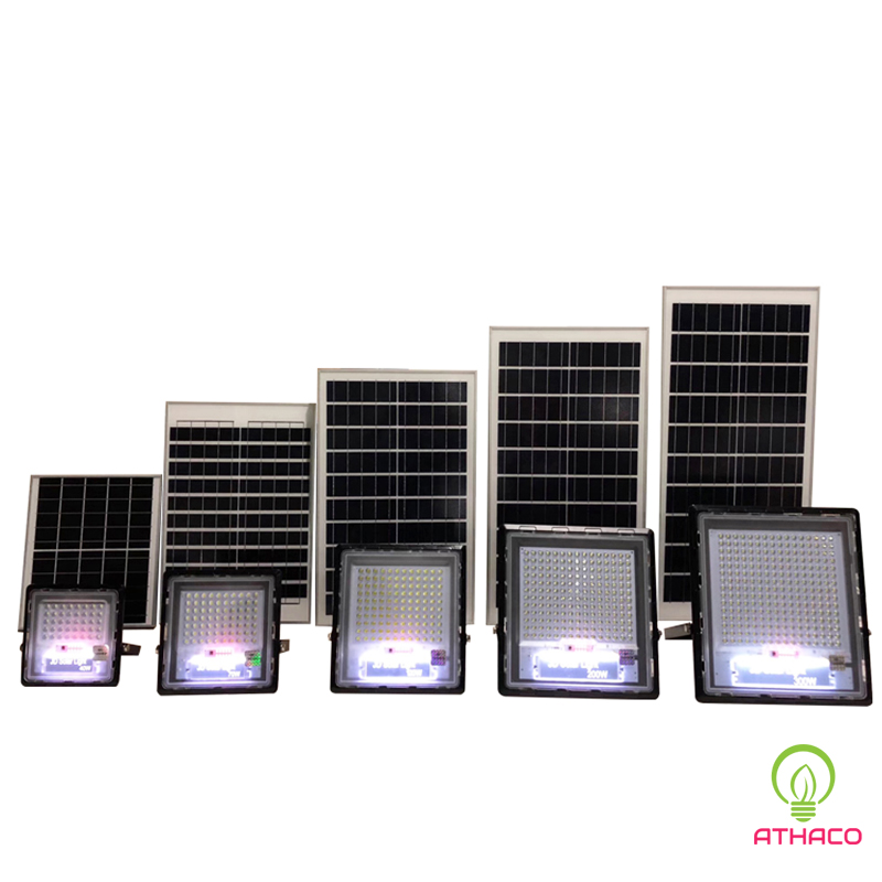 Đèn Pha Năng Lượng Mặt Trời 200W Chống Chói