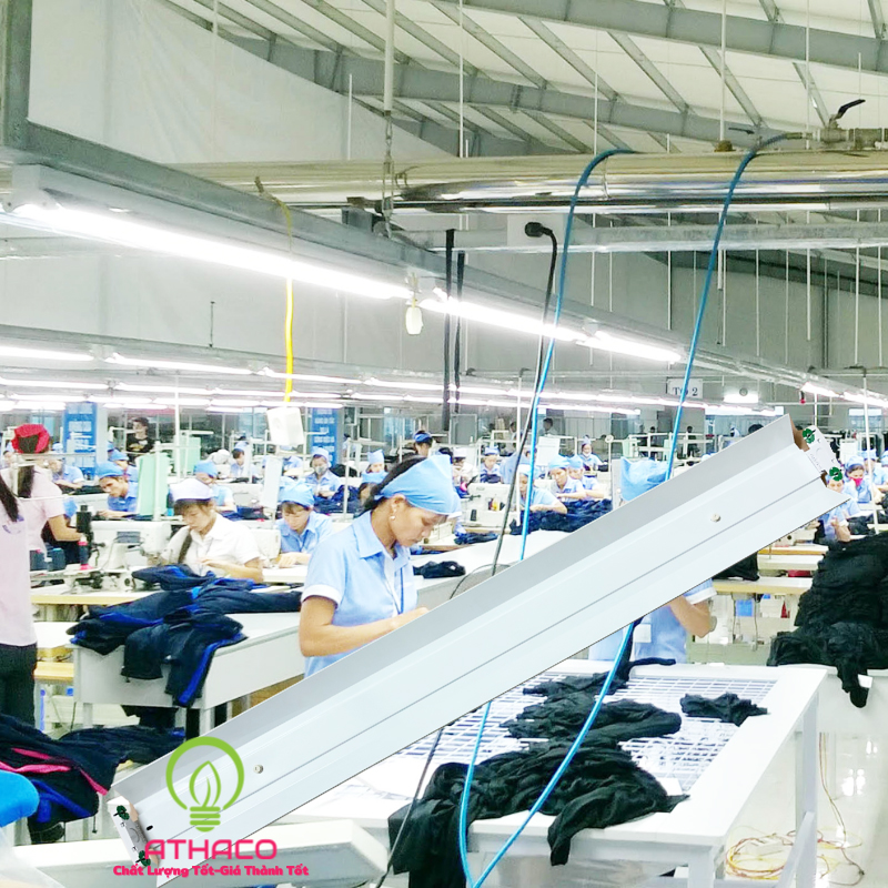 Máng đèn led đôi 1.2M Chóa Sơn Tĩnh Điện Máng đèn led đôi 1.2M Chóa Sơn Tĩnh Điện 3