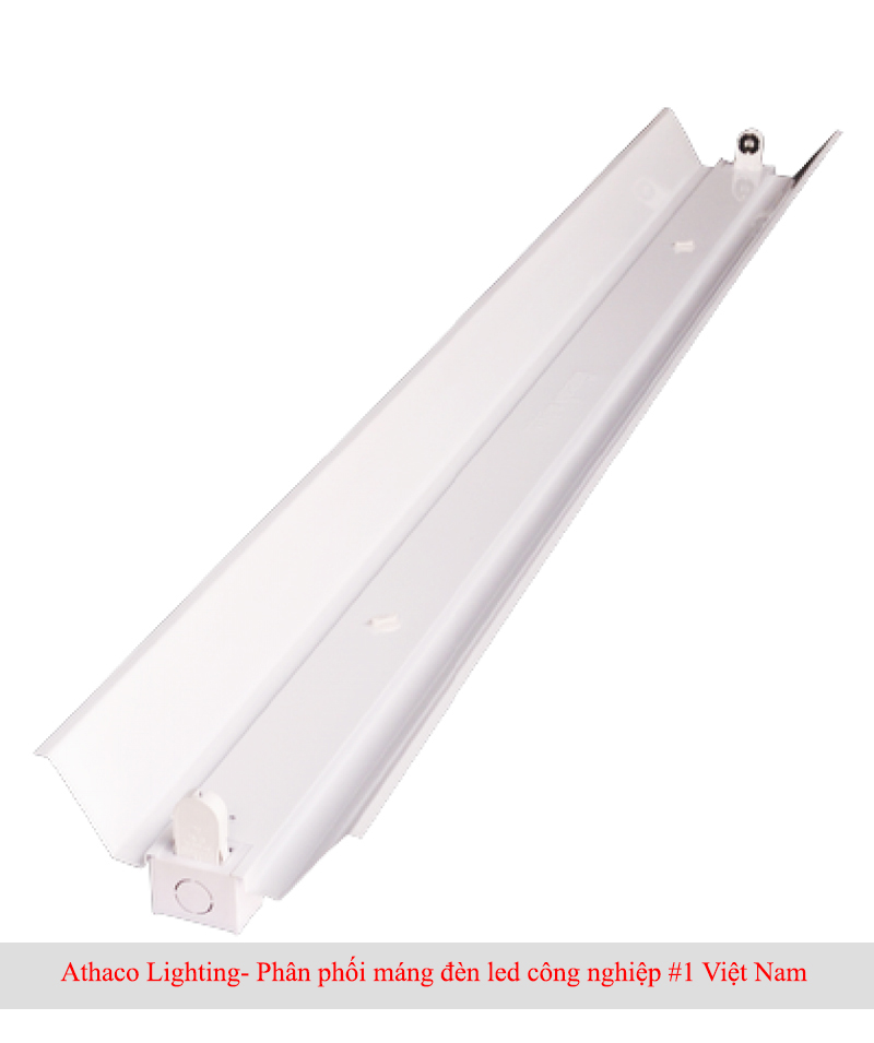 Máng đèn led đơn 1.2M Chóa Sơn Tĩnh Điện