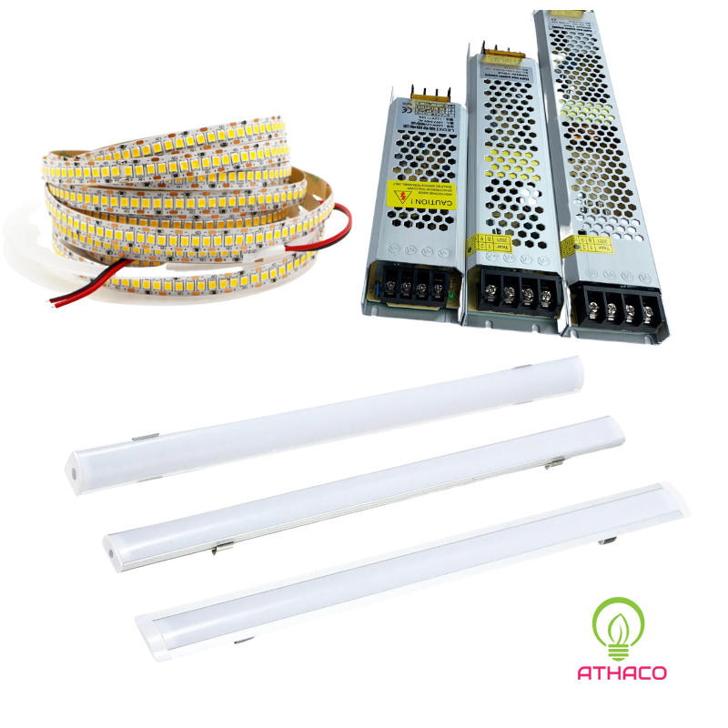Nguồn led 12V dài siêu mỏng  3