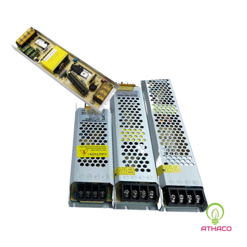 Nguồn led 12V dài siêu mỏng 2