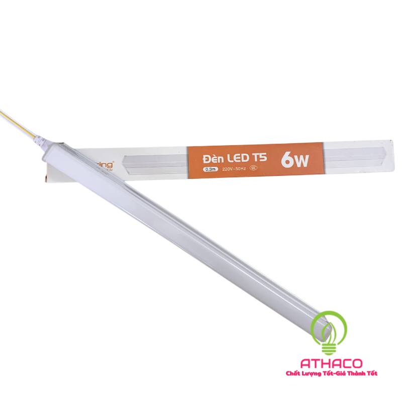 Đèn tuýp led T5 6W 30 CM Đèn tuýp led T5 6W 30 CM Athaco