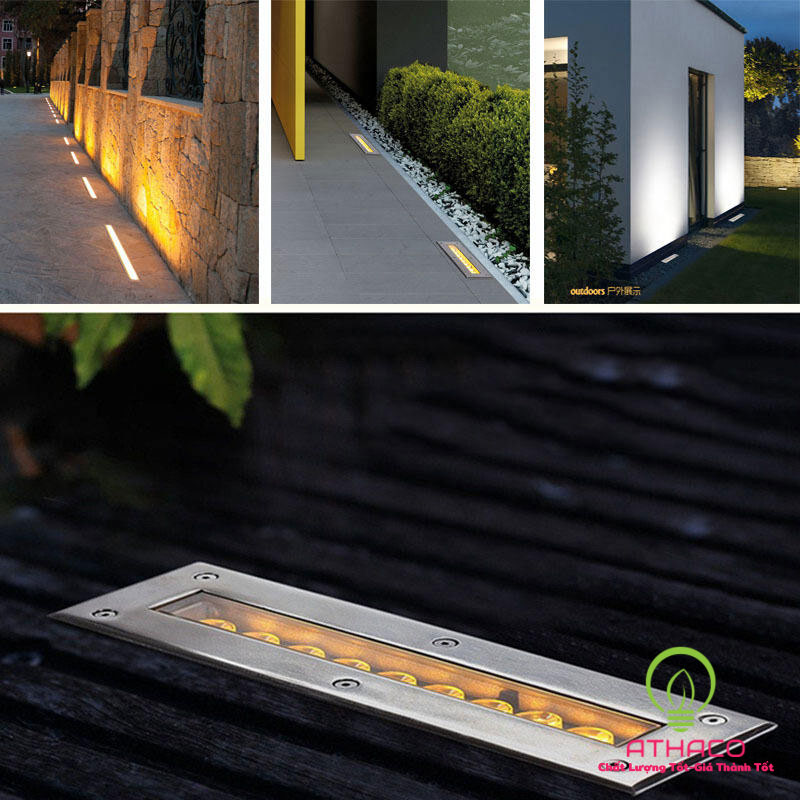 Đèn âm đất thanh chữ nhật UG06 - Công suất 5W/36W đèn âm đất hình chữ nhật