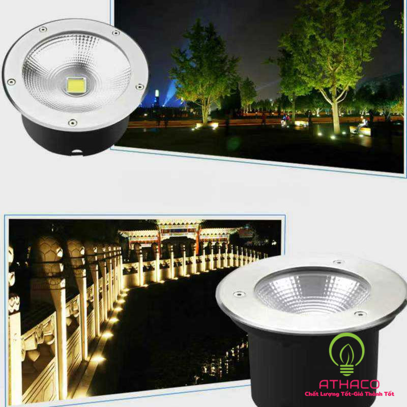đèn lâm đất tròn COB UB02