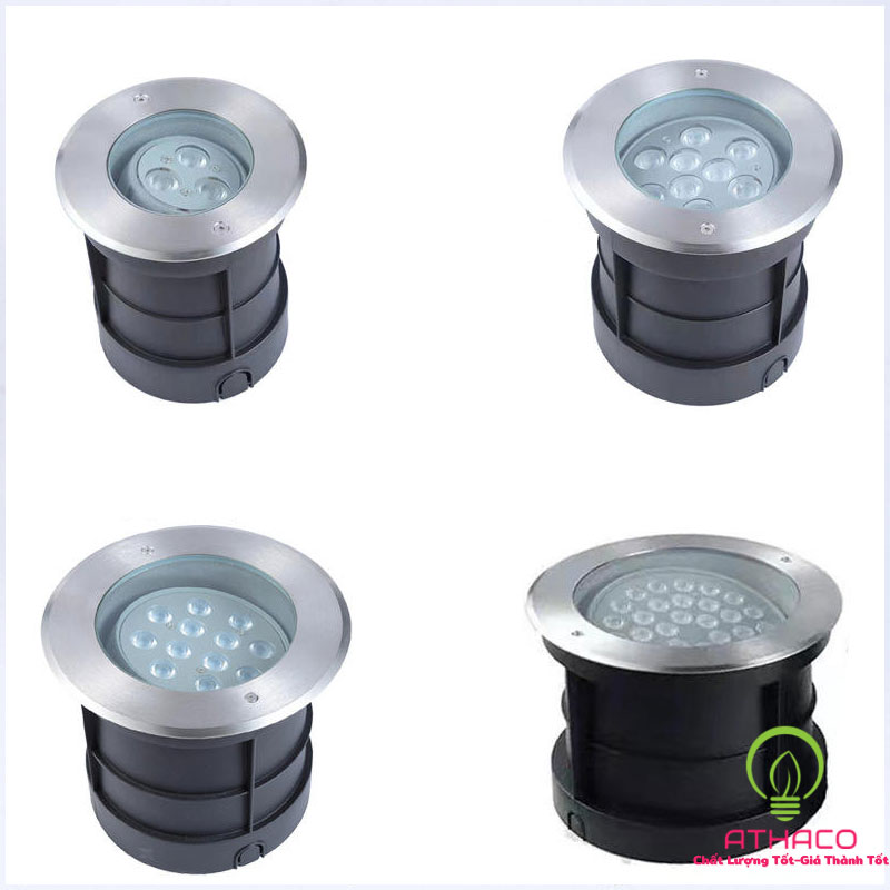 đèn led âm đất điều chỉnh hướng