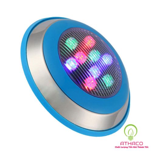 đèn âm nước hồ bơi thân inox