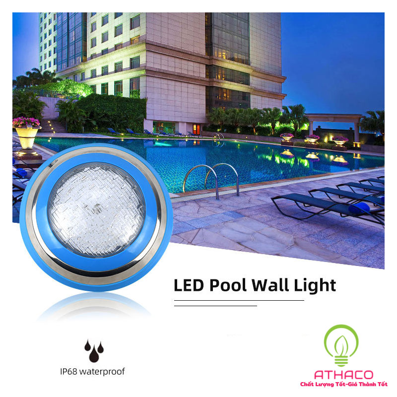đèn âm nước hồ bơi