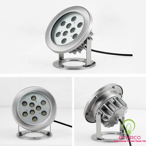 đèn led âm nước đế ngồi