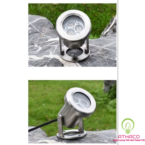 đèn led âm nước đế ngồi